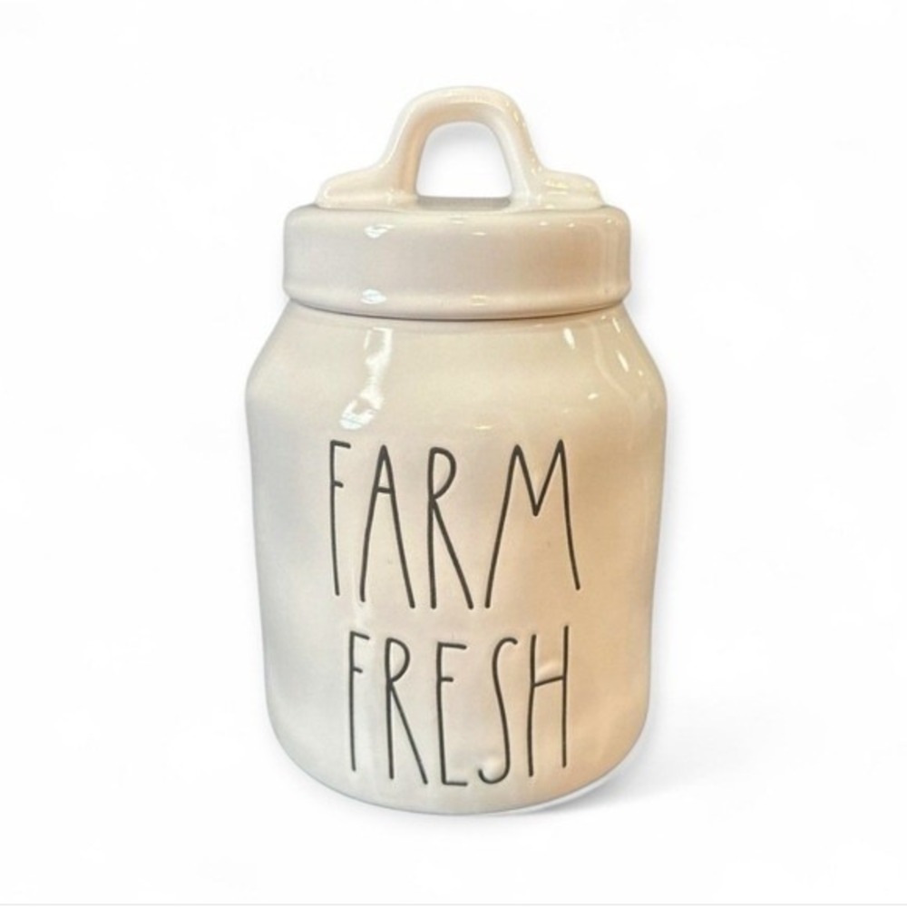 Rae Dunn Farm Fresh Farmhouse Canister Cookie Jar